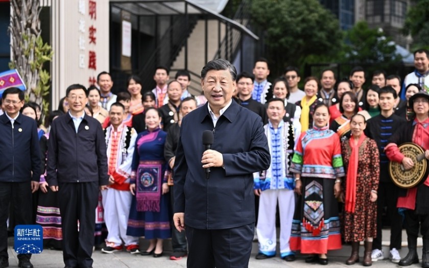 习近平在广西考察时强调 解放思想创新求变向海图强 开放发展 奋力谱写中国式现代化广西篇章